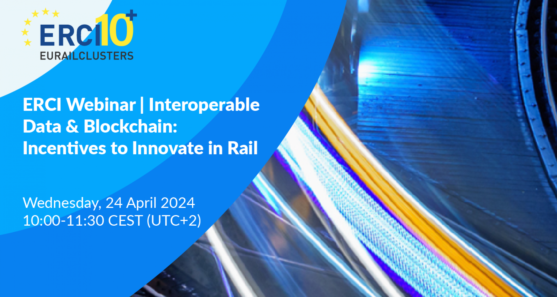 ERCI Webinar | Interoperable Data & Blockchain: Incentives to Innovate in Rail